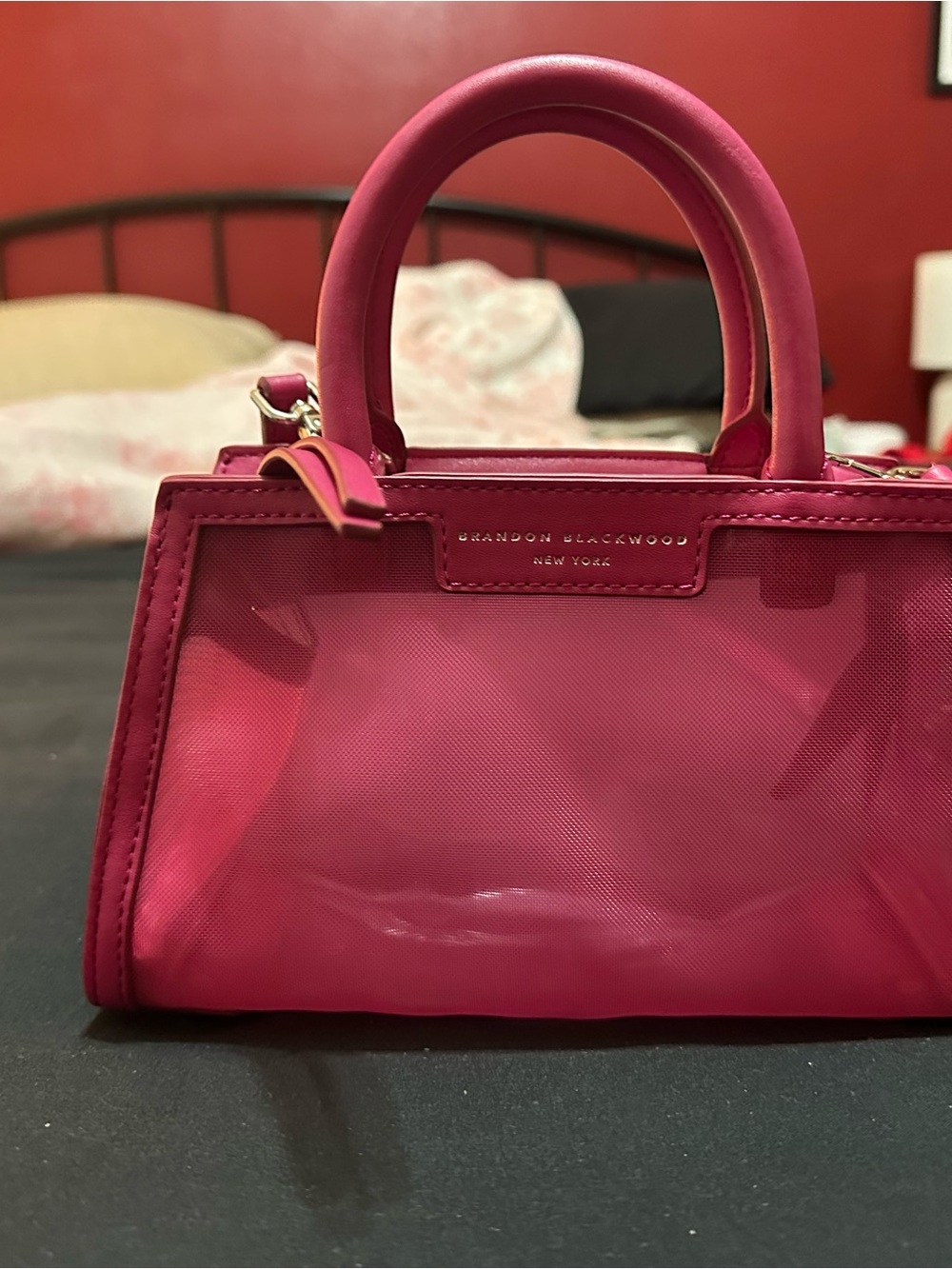 Brandon Blackwood Pink Mini Bag